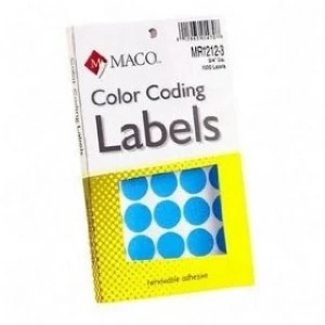 ¾ Round Labels