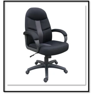 MILANO HIGH BACK CHAIR 37070 FABRIC WITH PADDED ARMS