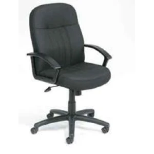 SS-B8-306BK MED BACK CHAIR BLACK