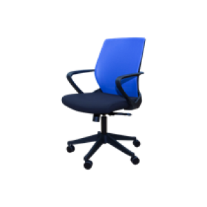 SS-5320BL MESH BACK CHAIR W/ARMS