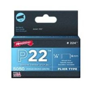 1/4" P22 Arrow Staples