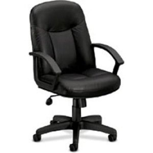 601 LEATHER MID BACK CHAIR