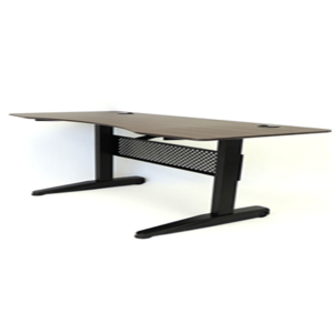 BOSS 48X26.5 GAS LIFT DESK - MOCHA